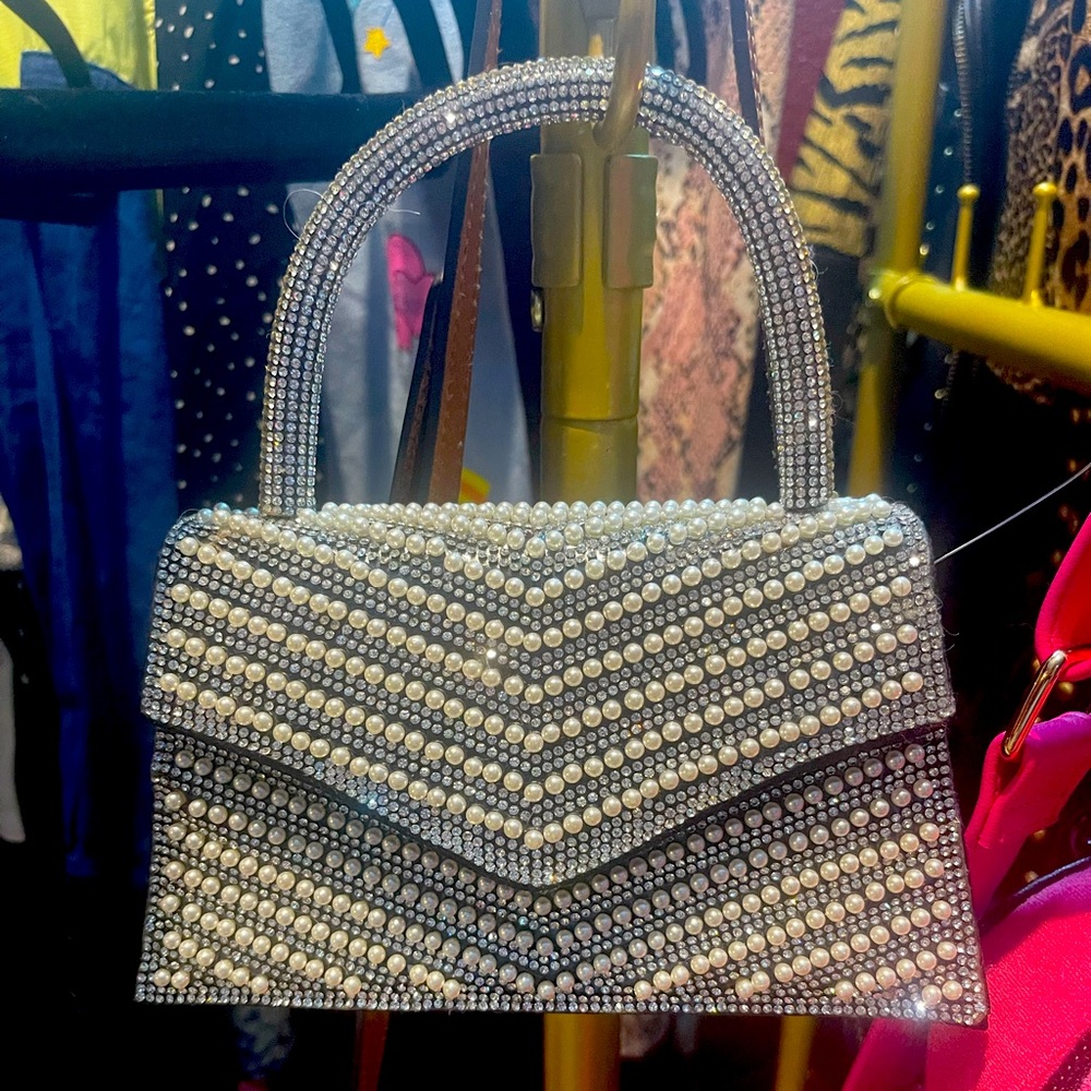 Bling rhinestone purse